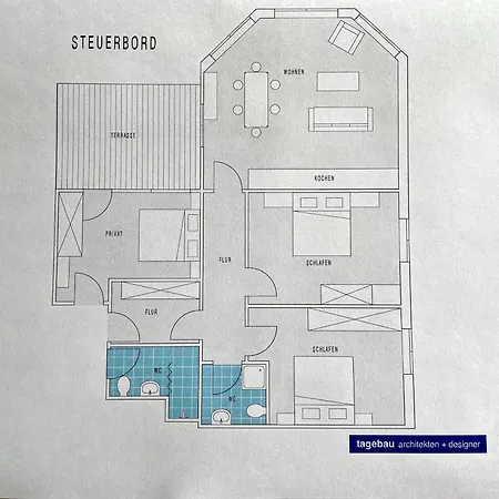 Apartamento Strandhus Uiterst-hoern Steuerbord Baltrum